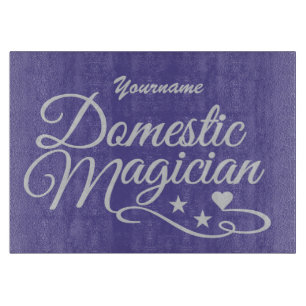 Domestic Magician custom cutting board