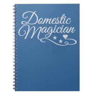 Domestic Magician custom notebook