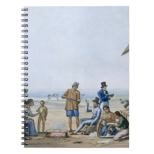 Domestic occupations, Agagna, Guam, Philippines, f Notebook (Front)