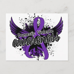 Domestic Violence Awareness 16 Postcard