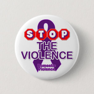 Domestic Violence Awareness Button