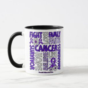 Domestic Violence Awareness - Fight love survivor Mug
