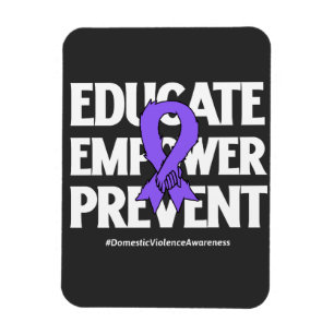 Domestic Violence Awareness Magnet