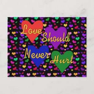 Domestic Violence Awareness Postcard