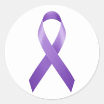 Domestic Violence Awareness Ribbon Sticker
