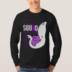 Domestic Violence Awareness Support Squad Elephant T-Shirt
