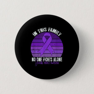 Domestic Violence Awareness Suprt Retro Domestic V 2 Inch Round Button
