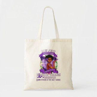 Domestic Violence Awareness Survivor Stop Tote Bag