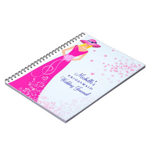 Domestique de demoiselle d'honneur de carnet de