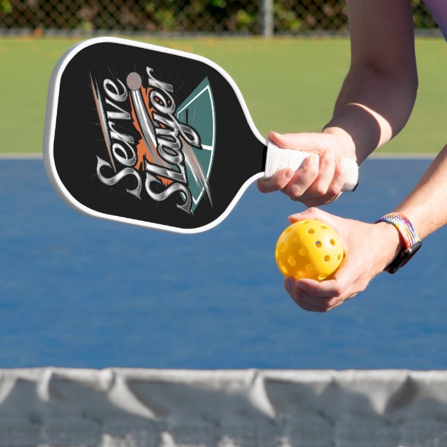 Dominate the Court - Serve Slayer Pickleball Paddle (Insitu)