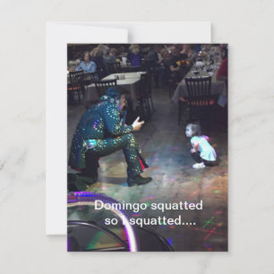 DOMINGO BIRTHDAY SQUAT CARD