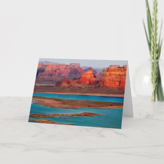 Dominguez Butte & Lake Powell, Utah Card (Front)