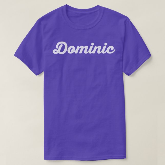 Dominic 1 T-Shirt (Design Front)