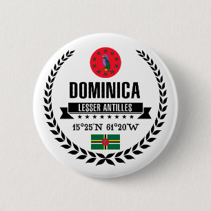Dominica 2 Inch Round Button