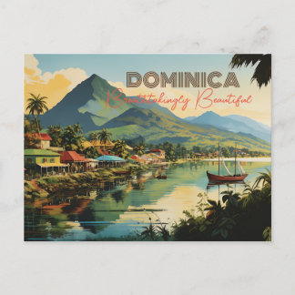 DOMINICA Breathtakingly Beautiful POSTCARD