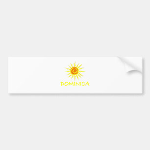 Dominica Bumper Sticker