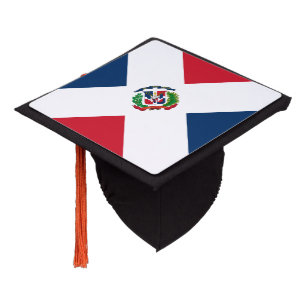 Dominica & Dominica Flag - Students /University Graduation Cap Topper