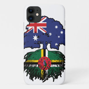Dominica Dominican Australian Australia Tree Roots iPhone 11 Case