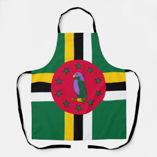 Dominica Flag Apron