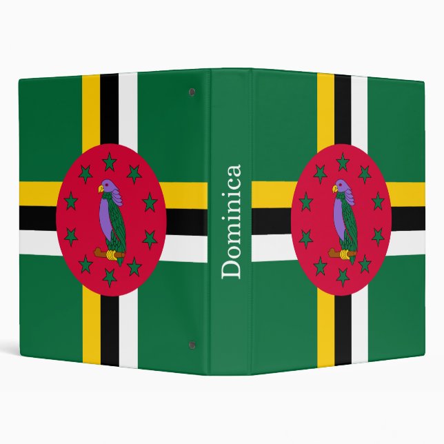 Dominica Flag Binder (Background)