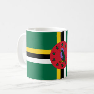 Dominica Flag Coffee Mug