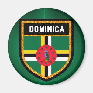 Dominica Flag Magnet
