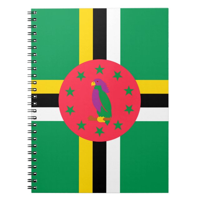 Dominica flag notebook (Front)