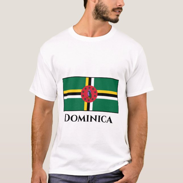 Dominica Flag T-Shirt (Front)