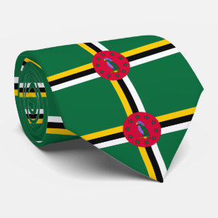 Dominica Flag Tie