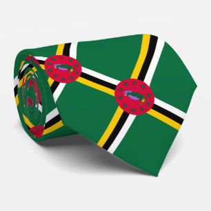 Dominica Flag Tie