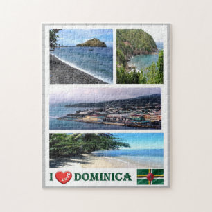 Dominica - I Love - Jigsaw Puzzle