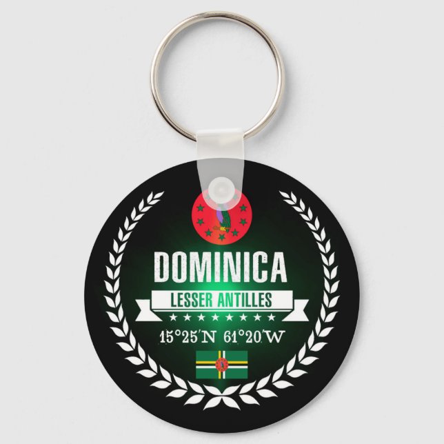 Dominica Keychain (Front)