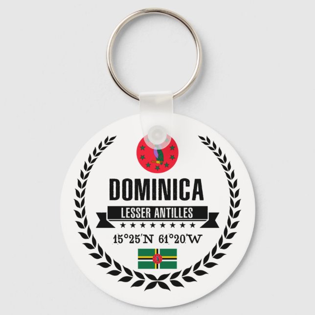 Dominica Keychain (Front)
