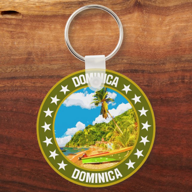 Dominica                                           keychain (Front)
