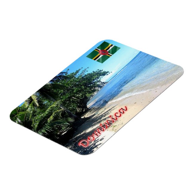 Dominica - magnet (Left Side)
