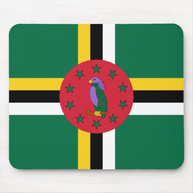 dominica mouse pad (Front)