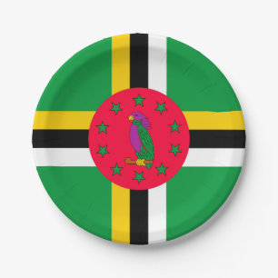 Dominica Paper Plate