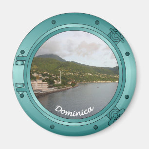 Dominica Porthole Magnet