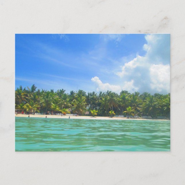 DOMINICA REPUBLIC 3 POSTCARD (Front)