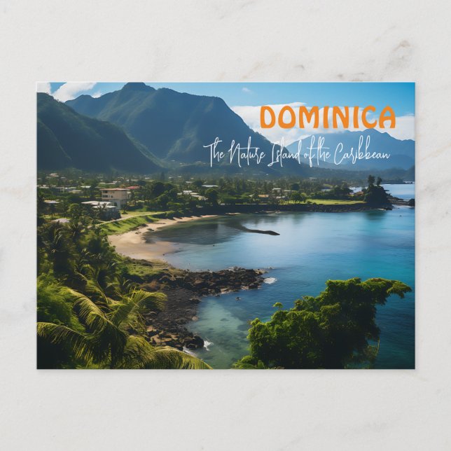 DOMINICA The Nature Island of the Caribbean Postcard (Front)