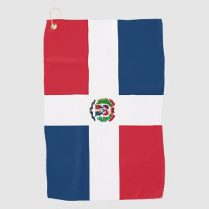 Dominican Flag & Dominican golf holiday /sports Towel