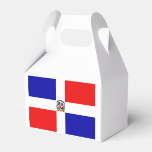 Dominican Flag Favor Box