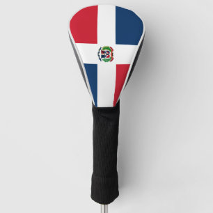 Dominican Flag Golf Head Cover