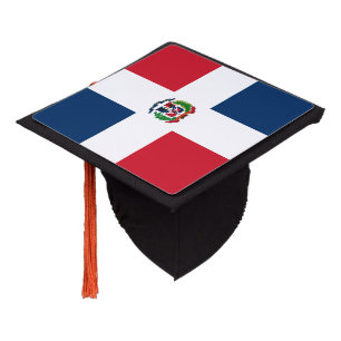 Dominican Flag Graduation Cap Topper