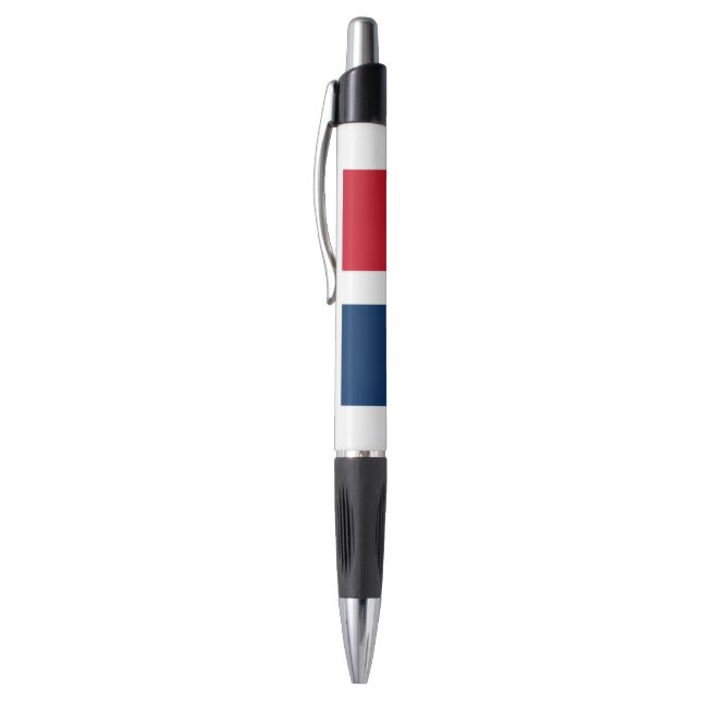 Dominican Flag Pen (Top (Vertical))