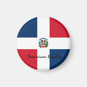 Dominican flag & South America - travel/sport fans Magnet