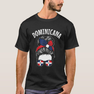 Dominican Girl Republica Republic Flag Dominicana T-Shirt