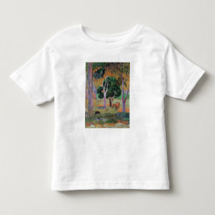 Dominican Landscape or Landscape with a Pig Toddler T-shirt