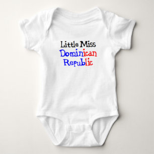 dominican little miss baby bodysuit
