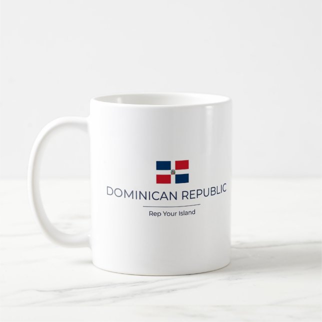 Dominican Minimalist | Everyday Pride Coffee Mug (Left)